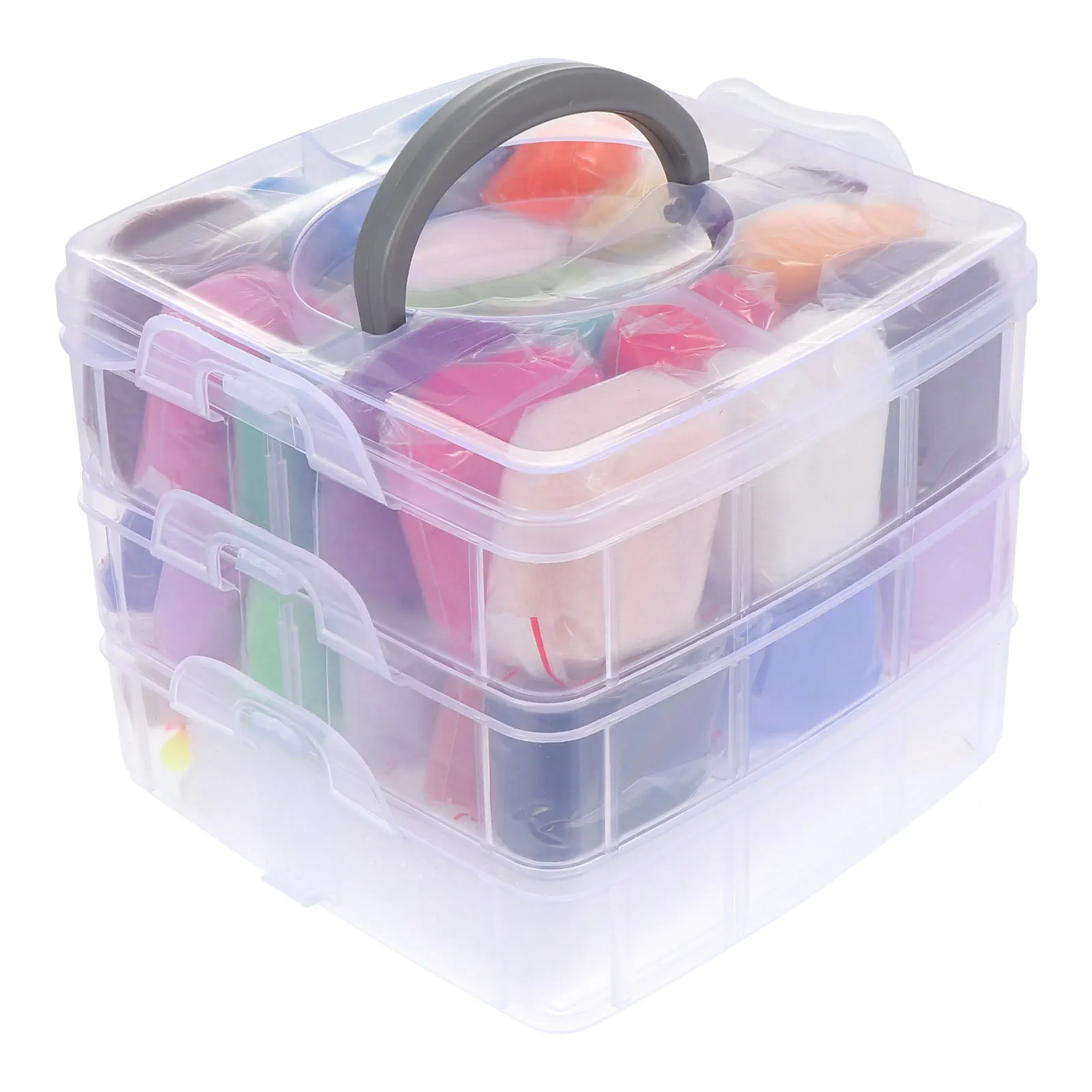 

DIY Needle Felting Kit 1 Box Wool Felt Stitching Tools for Crafting Pets Decorations Beginner Punch Set Felting Supplies