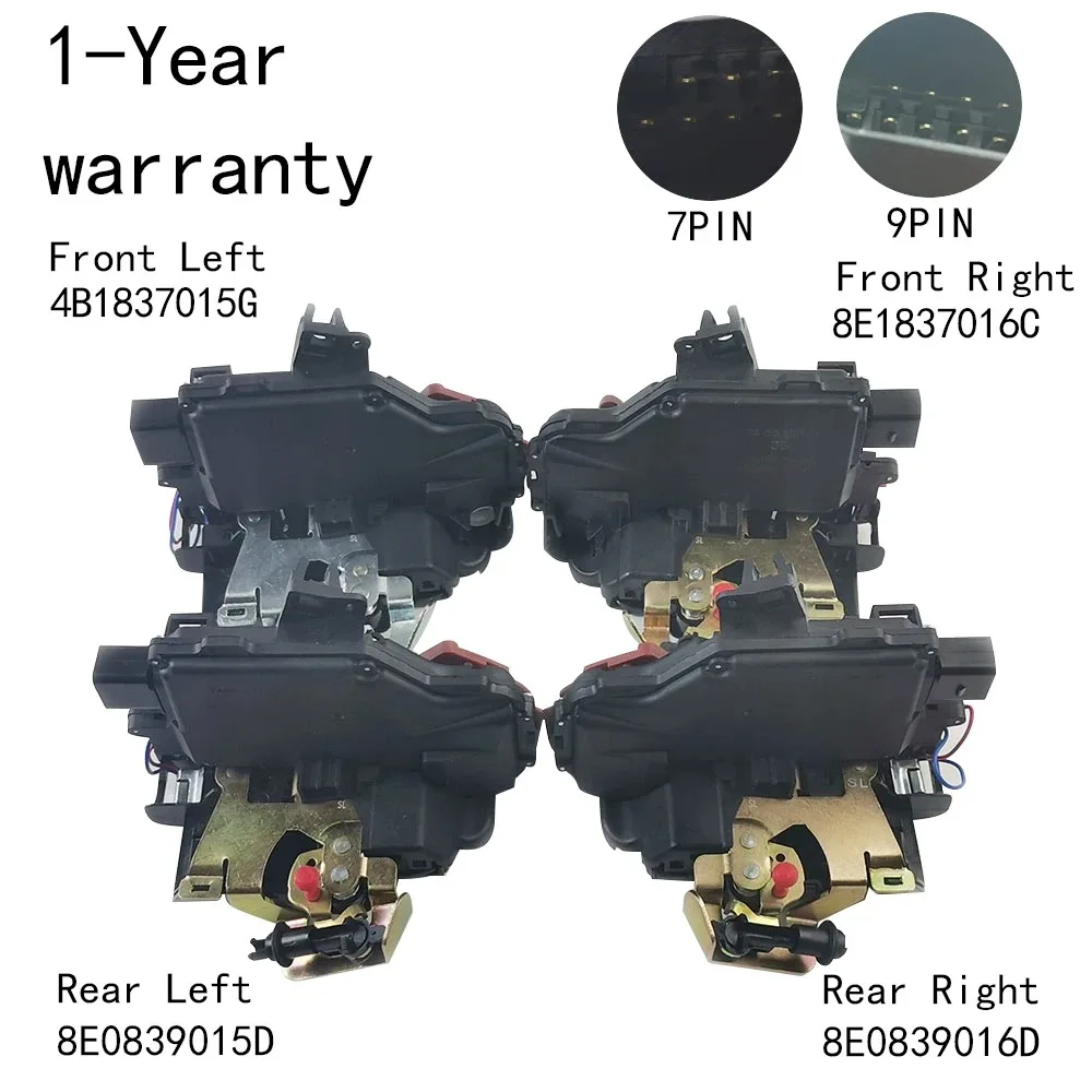 

Door Lock Actuator For Audi A4 S4 2003-2006 A6 S6 2002-2005 RS6 2003-2005 4B1837015G 8E1837016C 8E0839015D 8E0839016D