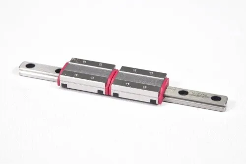 MN7 G3 V0 Linear Rail Guide 100mm Length with 4 Sliding Blocks Precision Linear Motion Guideway for CNC Automation Equipment