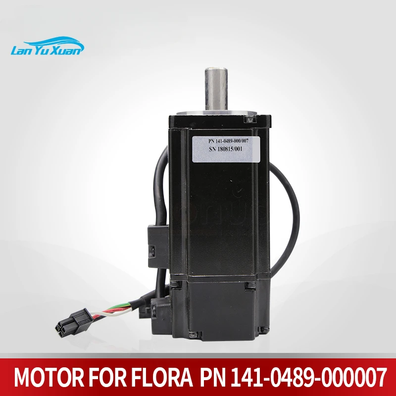 플로라 DC 서보 모터 드라이브 캐리지 모터, 오리지널 플로라 LJ320P 141-0489-000007