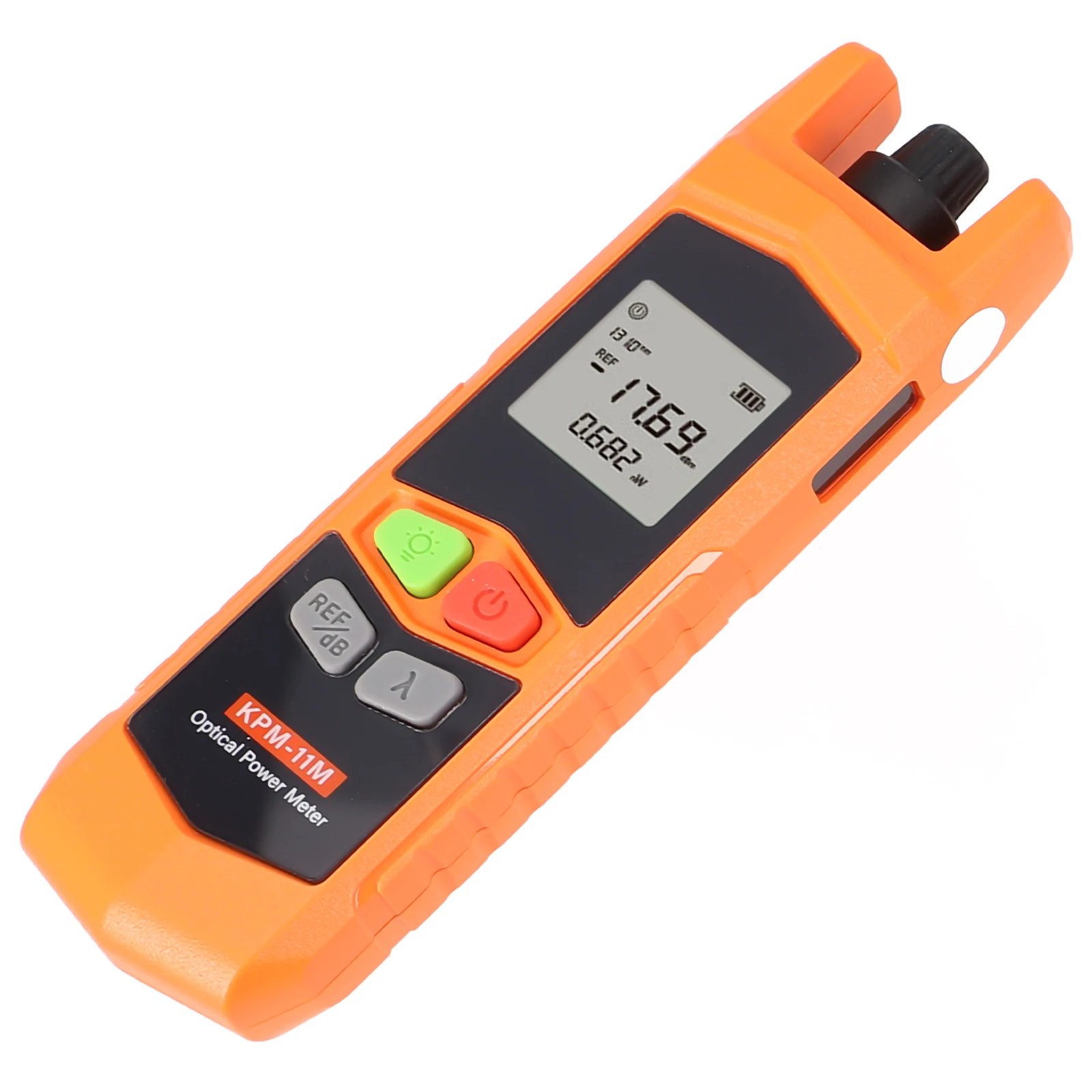 Optical Power Meter High Accuracy Fiber Optical Power Meter with User Self Calibration and LED Flashlight 70~+6dbm OPM