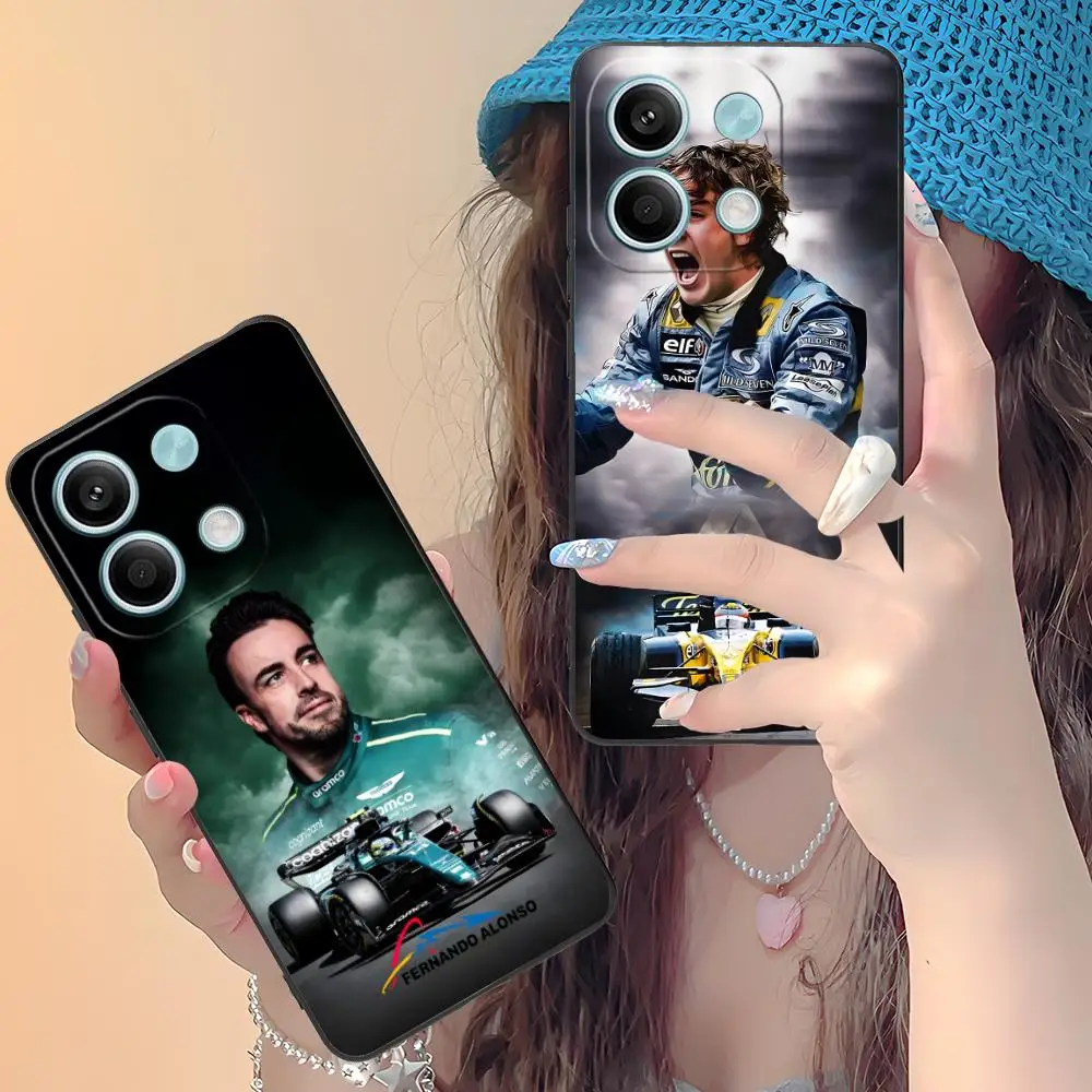 

Модный чехол для мобильного телефона A-Alonso для Xiaomi Redmi Note 14 13 12 11 A5 3 2 1 Pro Plus 4G 5G с цветным принтом, красивая роскошь