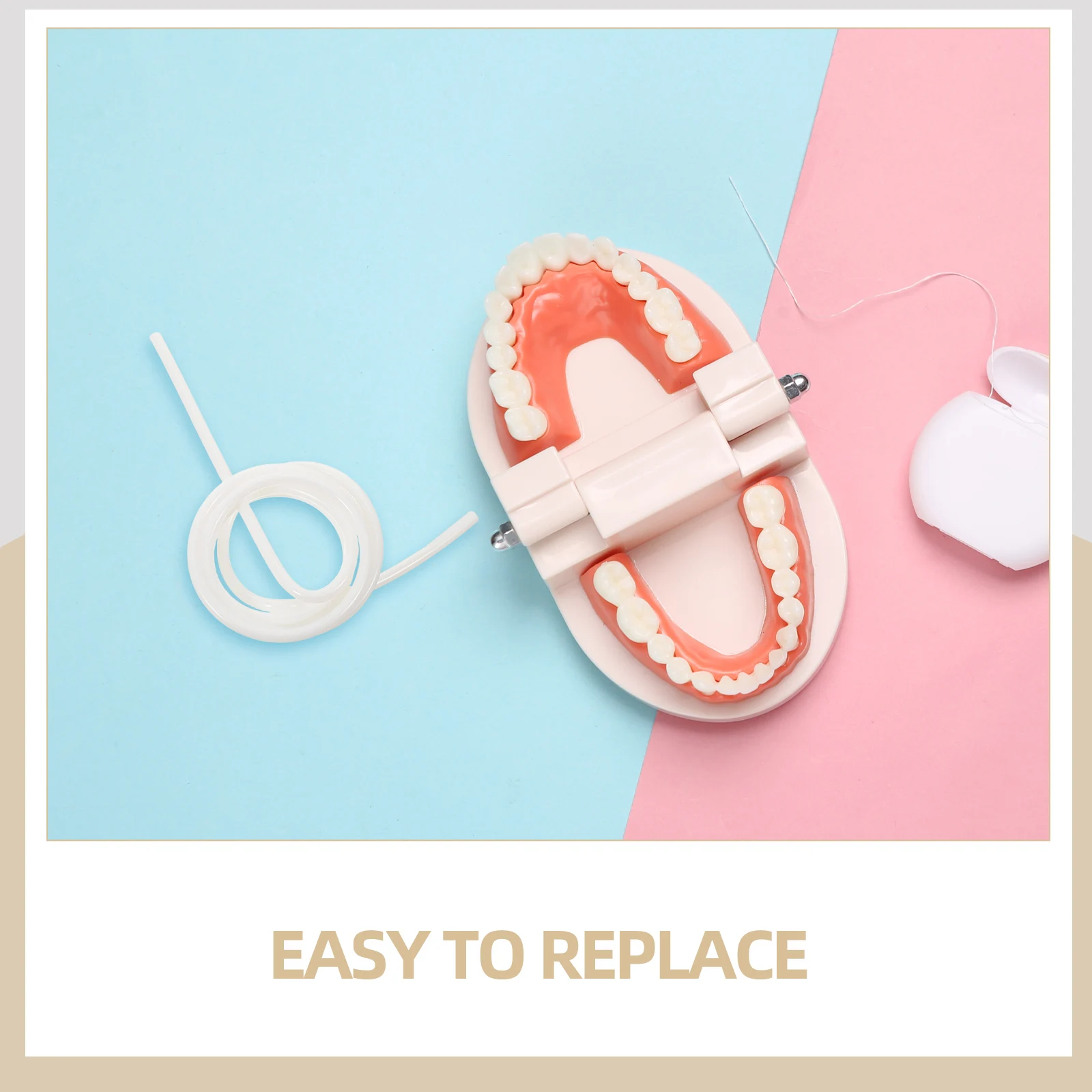 

Durable Water Flosser Hose Replacement Easy Install Precision Oral Cleaning Gum Care Irrigators Tubing Dental Flusher Pipe