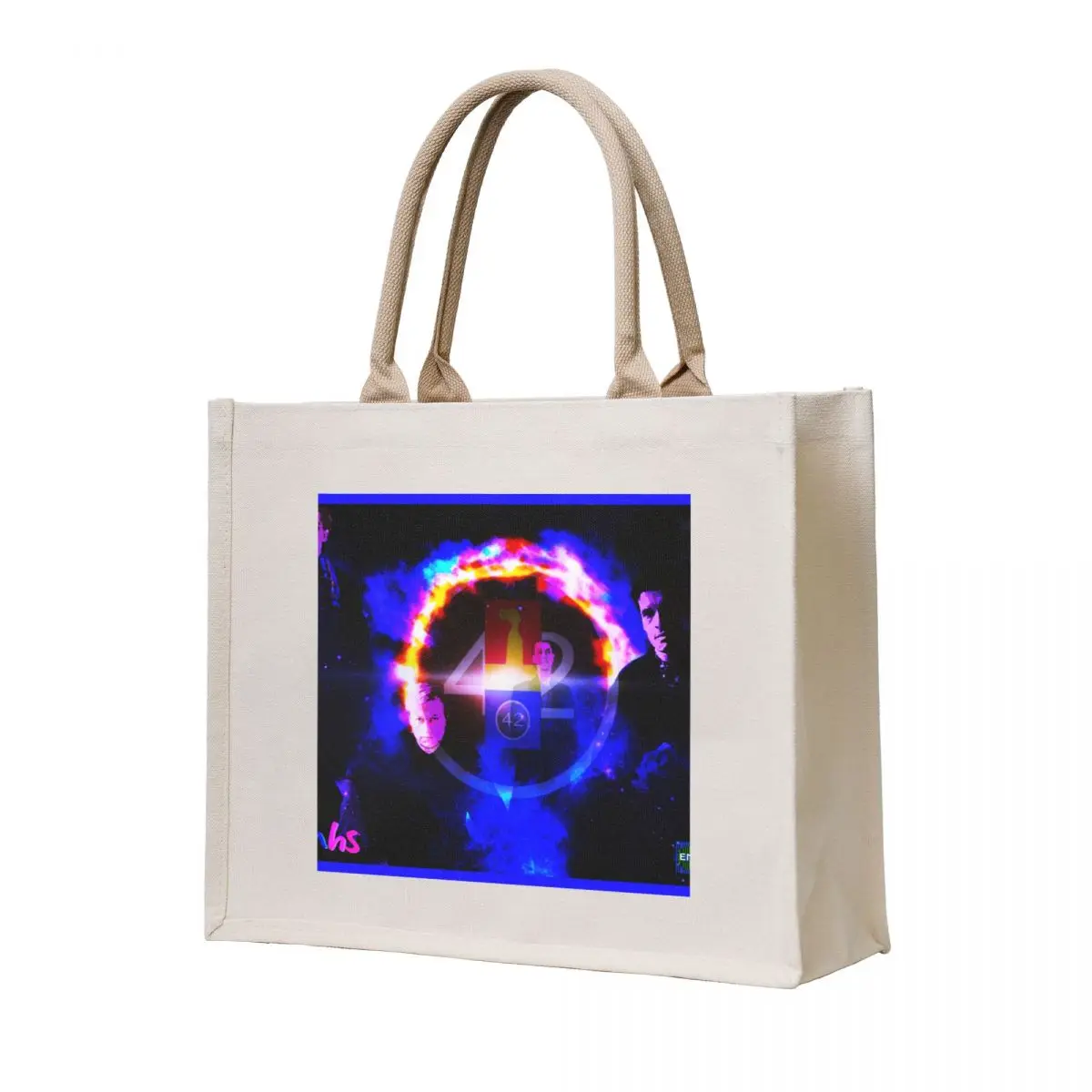 

Level 42 Charity band image Tote Bag Lady bag shopper bag woman for beach