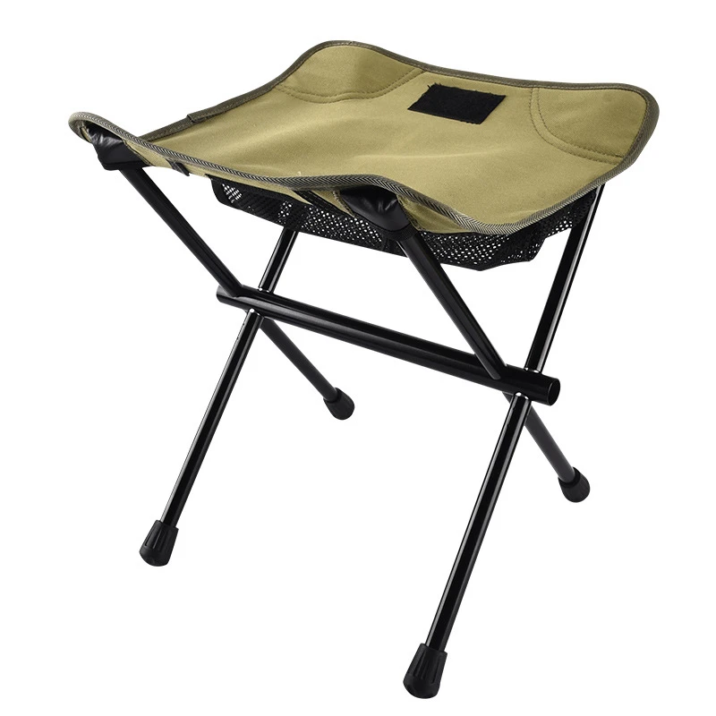 Outdoor folding stool, portable mat, travel camping, fishing, folding stool, train subway queue stool