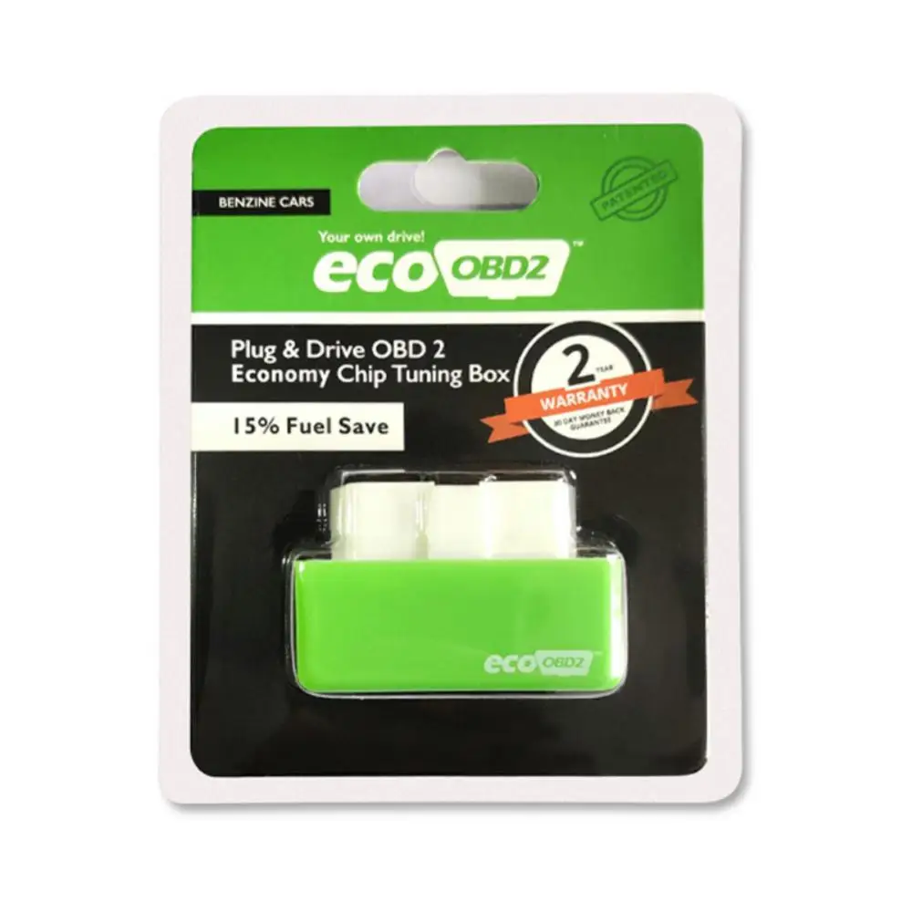 1PCS Eco OBD OBD2 Universal Benzine Economy Fuel Saver Tuning Box Chip Device For Petrol Car Gas Saving