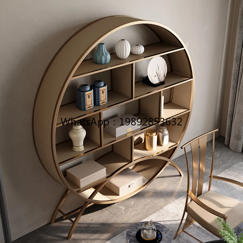 YFY رف الكتب الحديثة الحد الأدنى مخصص رف الكتب فيلا دراسة الرف الزخرفية طبعة مصمم