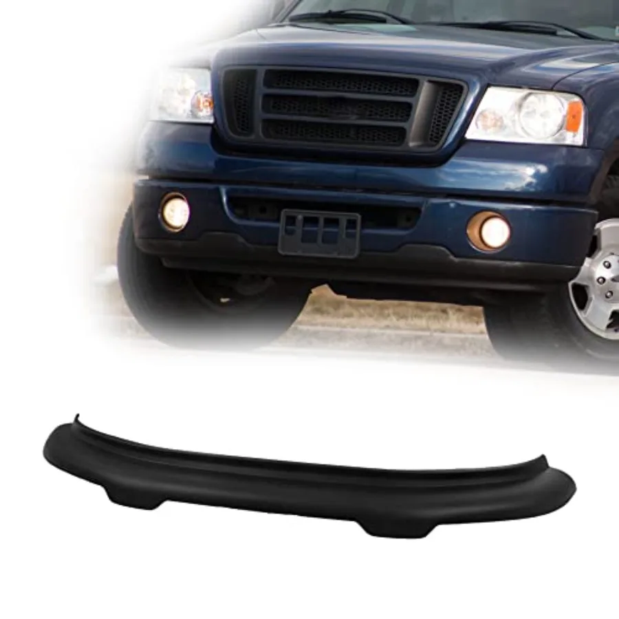 

20072008 Ford F150 Front Bumper Spoiler Replacement for Enhanced Aerodynamics and Styling Black Finish with Precise Fit and Dur