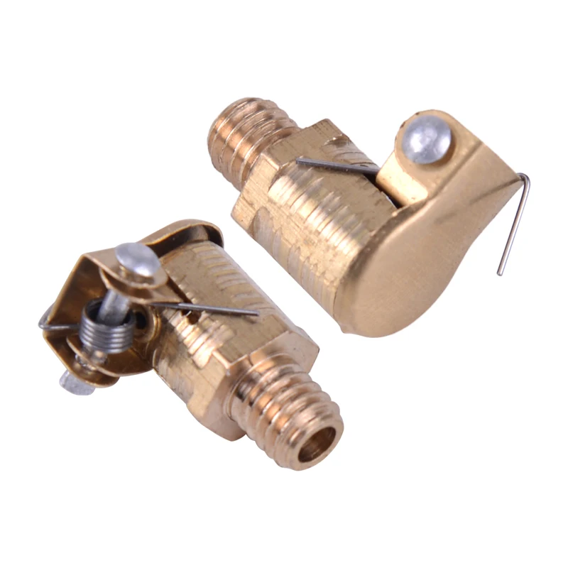 20 pz M6x1mm filettatura maschio metrica ottone grasso coppa olio oliatore molla Flip Cap coperchio porta per Hit Miss Engine