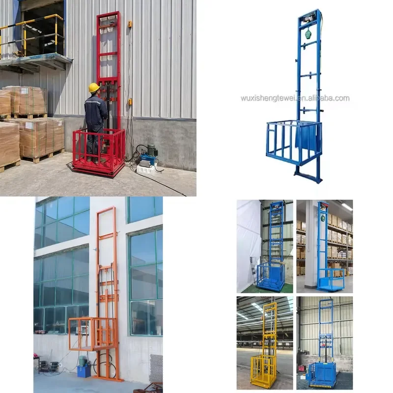 2026 500kg Capacity Residential Freight Elevator Wall Mounted Small Vertical Goods Lift