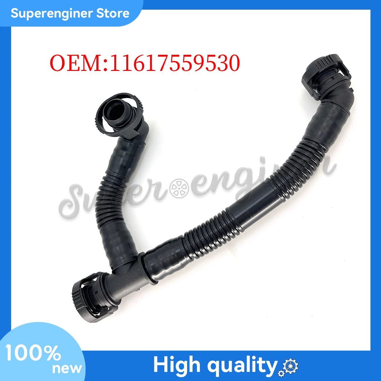 11617559530 Engine Crankcase Breather Hose For BMW E90 325i E66 730Li E85 E86 Z4