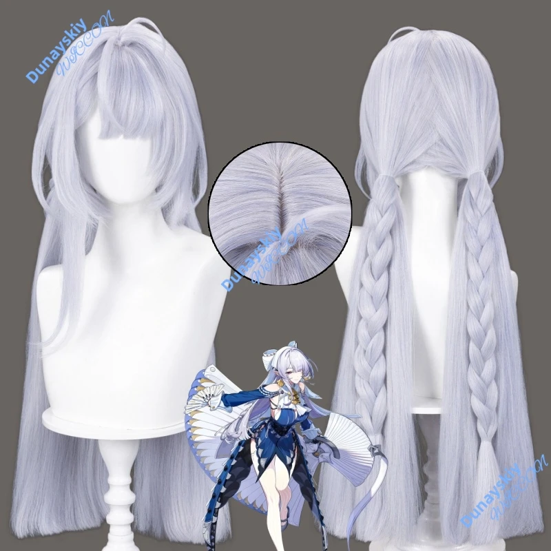 

Velina ZZZ Cosplay Wig Heat Resistant Hair Zenless Zone Zero Design for Comic Con Party Halloween Role Play