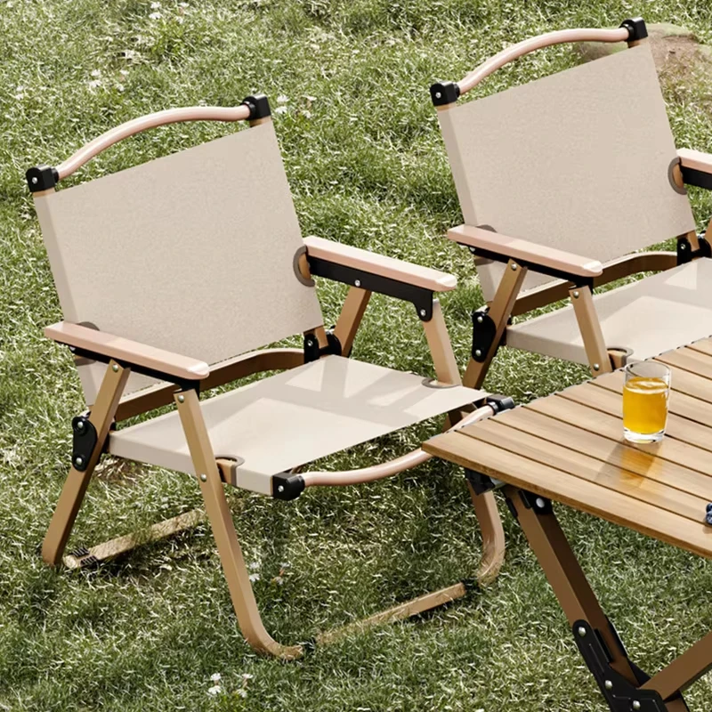 Outdoor folding chair, camping chair, ultra portable stool, picnic beach chair, leisure picnic back chair, fishing chair image 2