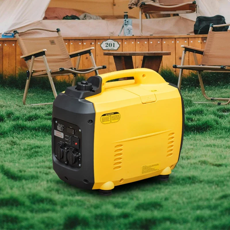 High Quality 12V Portable Single Cylinder Inverter GGenerator RV Truck Car Home Use 60Hz Frequency Recoil Starting