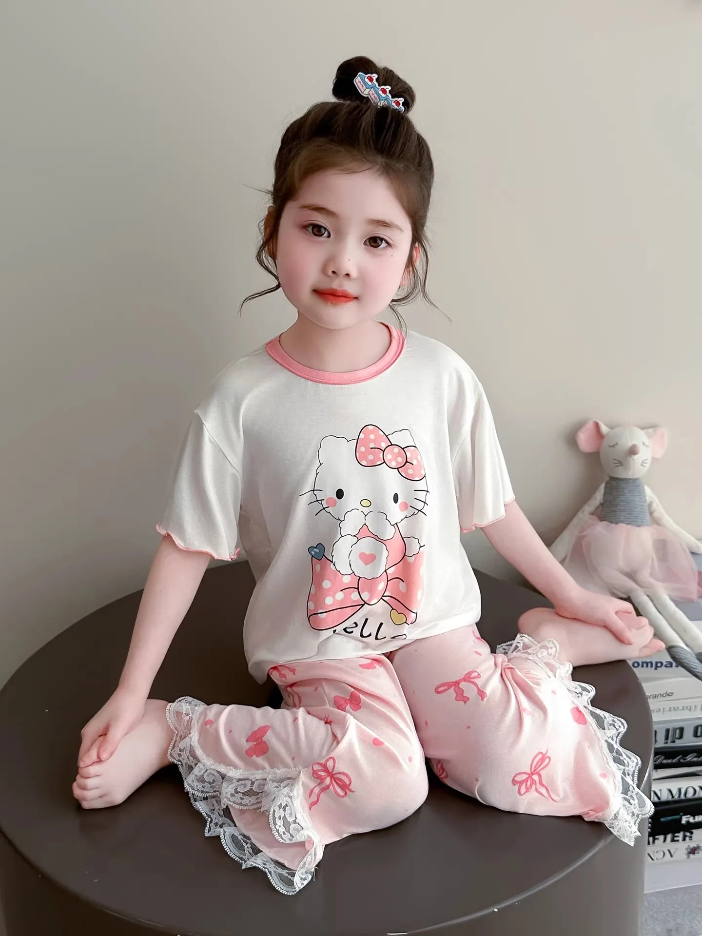 ensemble-de-vetements-d'interieur-d'ete-pour-filles-en-modal-fin-pyjama-doux-a-col-rond-et-manches-courtes-pour-bebe-ideal-pour-la-climatisation