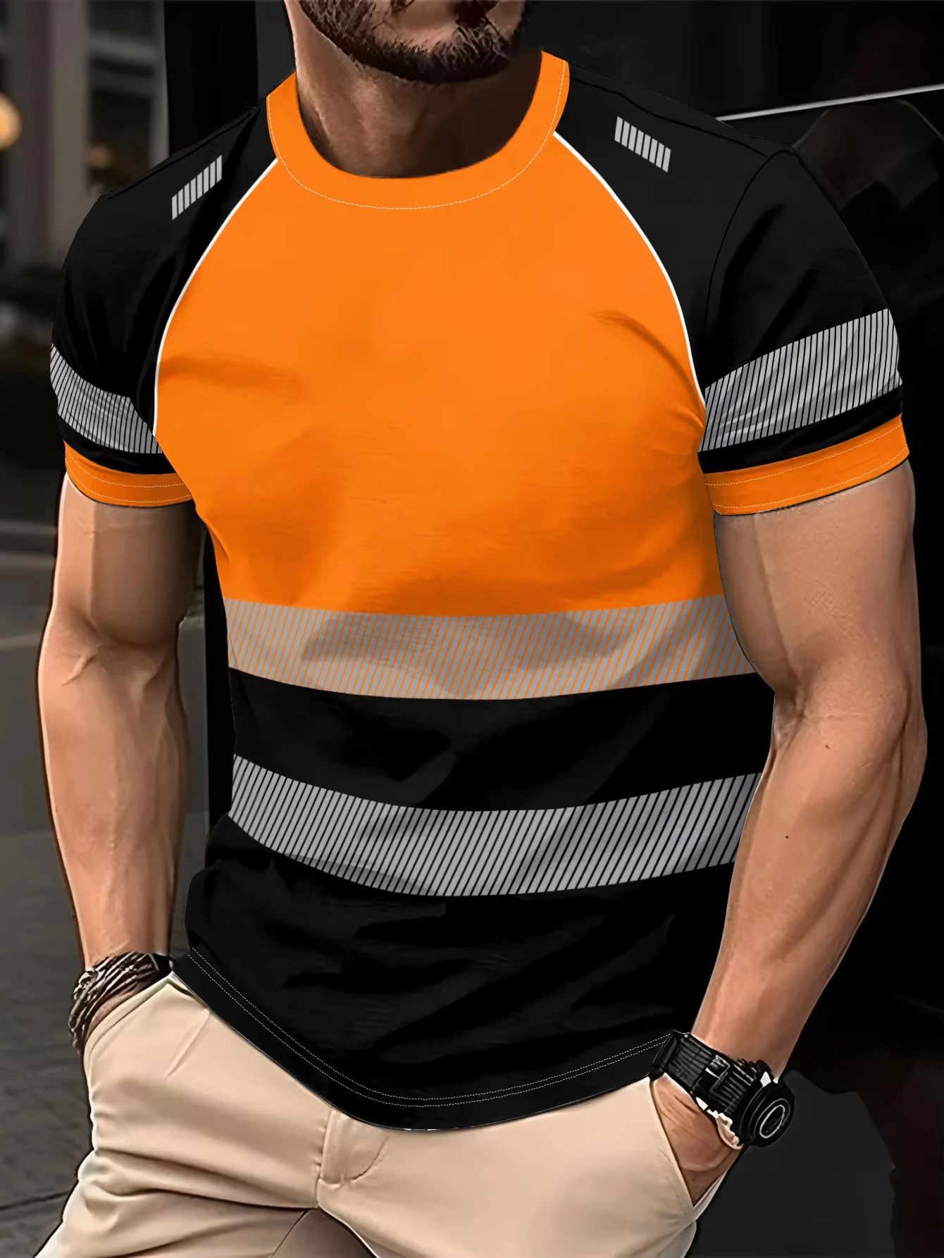 Thumbnail 2 - #10 Mens Striped T-Shirts Comparison Guide