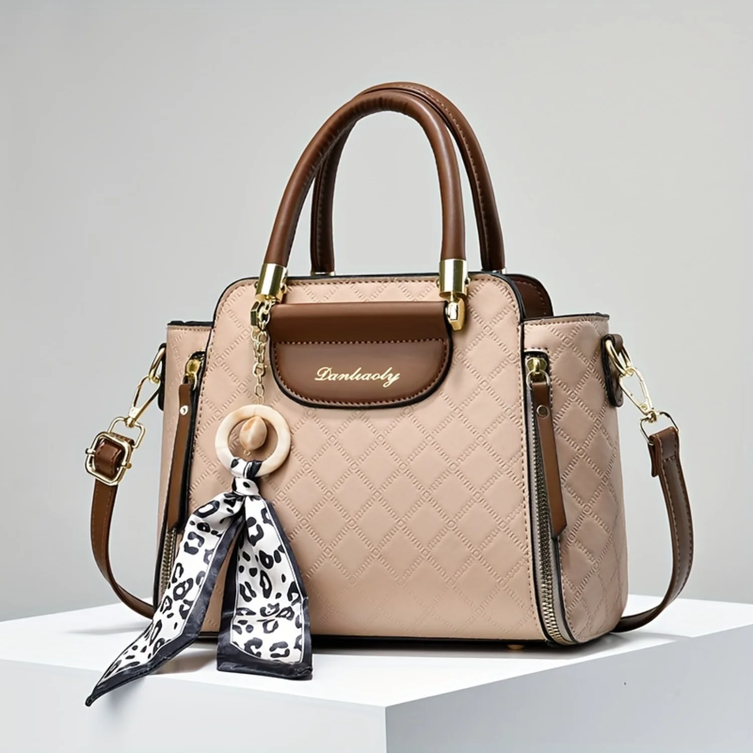 

Fashion Top Handle Satchel Bag, Trendy Crossbody Bag, Women's Casual Handbag, Shoulder Bag & Purse