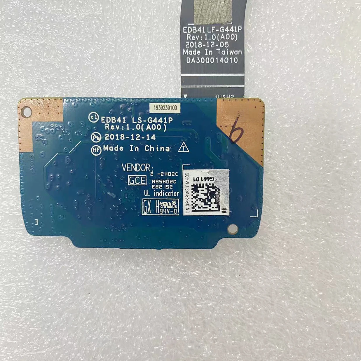 

Для Dell Latitude 7400 2-в-1 клавиатура с кабелем EDB41 LS-G441P 0RKRW3 RKRW3