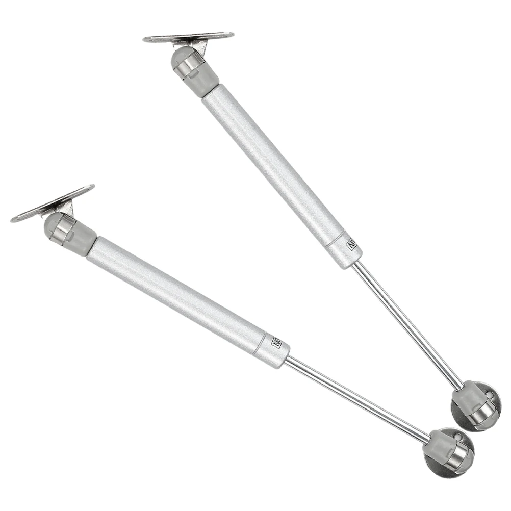 

1 set Hydraulic Air Hinge Gas Rod Furniture Cabinet Spring Heavy Duty Iron Smooth Surface Aluminum Alloy Supports