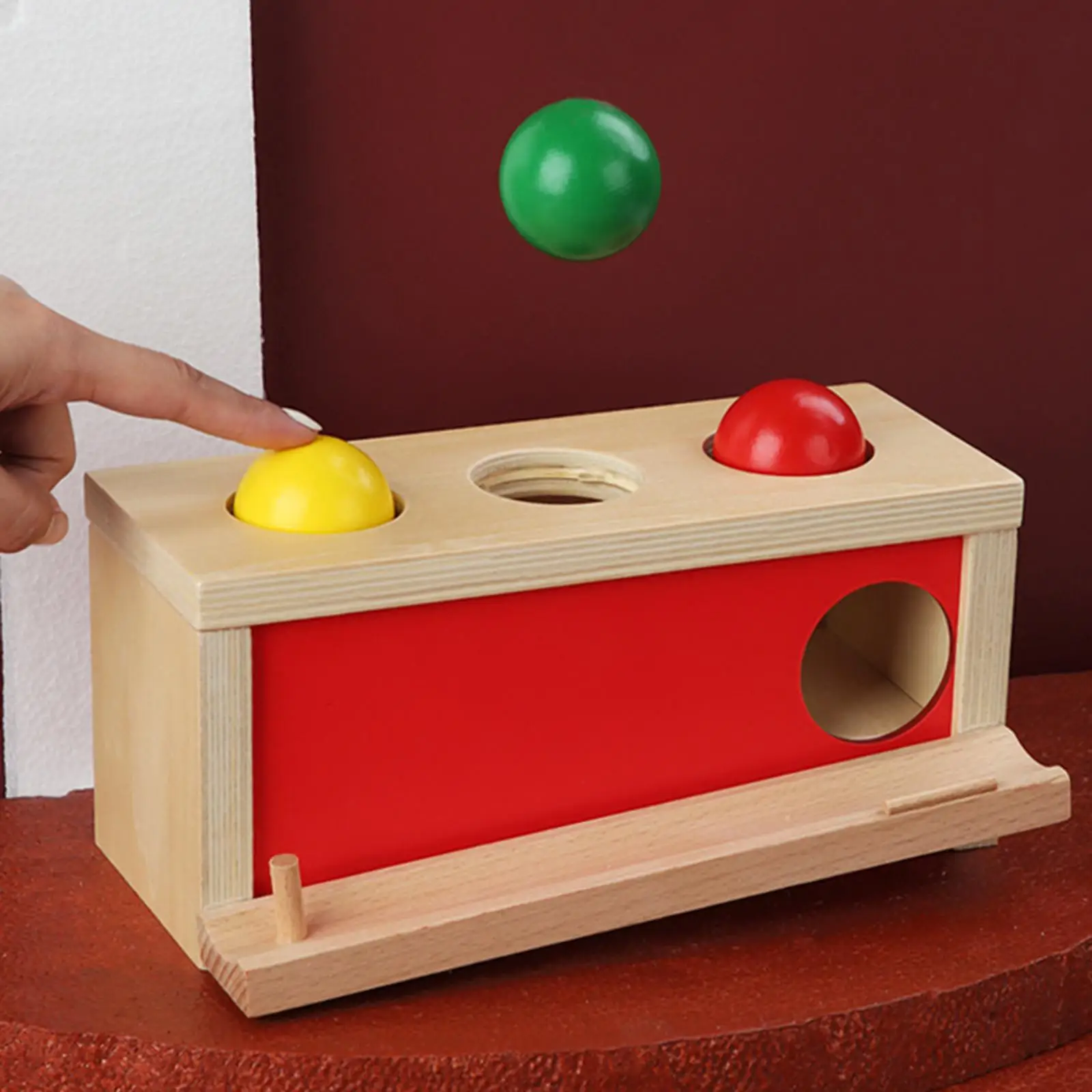 Wood Knocking Coordination Developmental Babies Preschooler Learning Material Toy