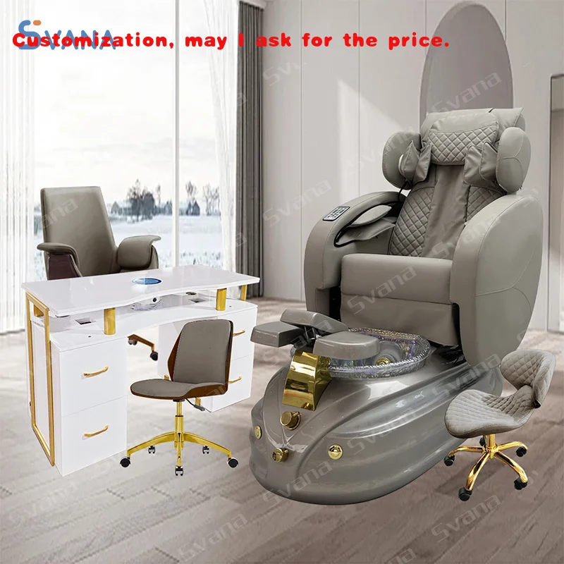 

на заказ.Профессиональное элитное роскошное массажное кресло для педикюра, маникюрный салон