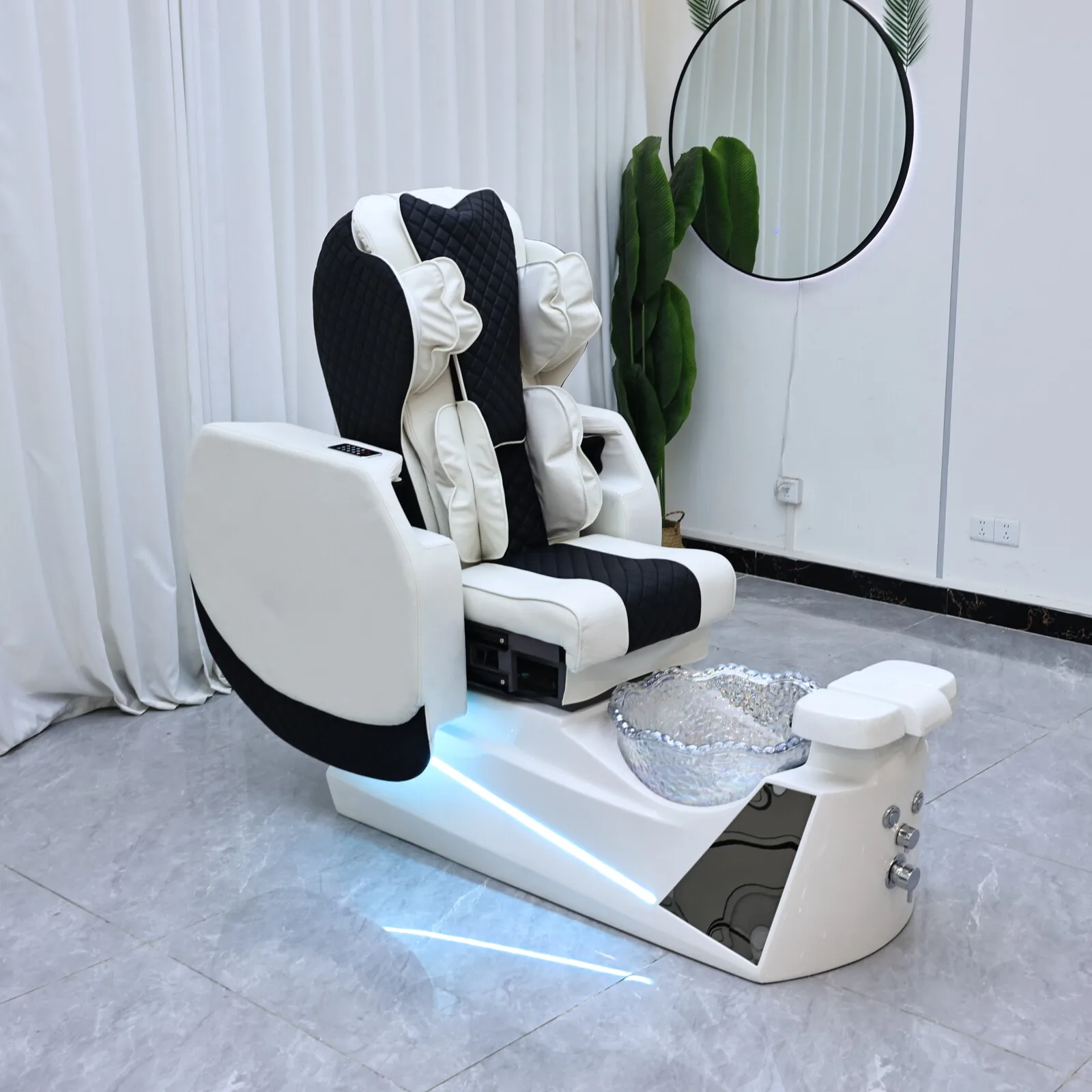 High End Foot Repair Chair, Nail Salon Exclusive Foot Care Chair, Foot Care Massage Chair, Adjustable Foot Bath Therapy Chair