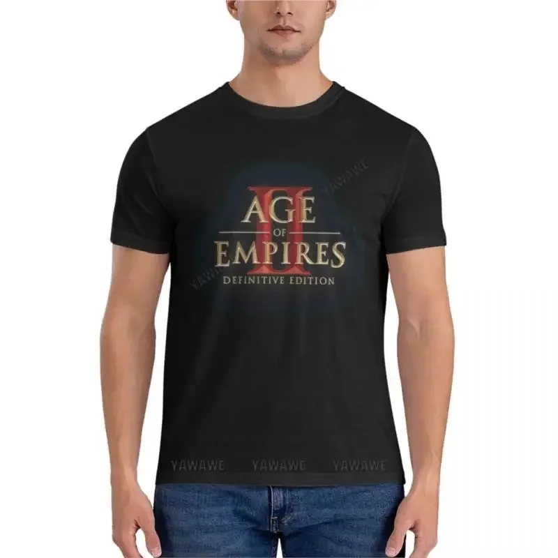 

Men's 100% Cotton T-shirt Empire Age 2 Old Sport T-shirt Slim Fit Men's T-shirt Men Loose Men's Casual black T-shirt