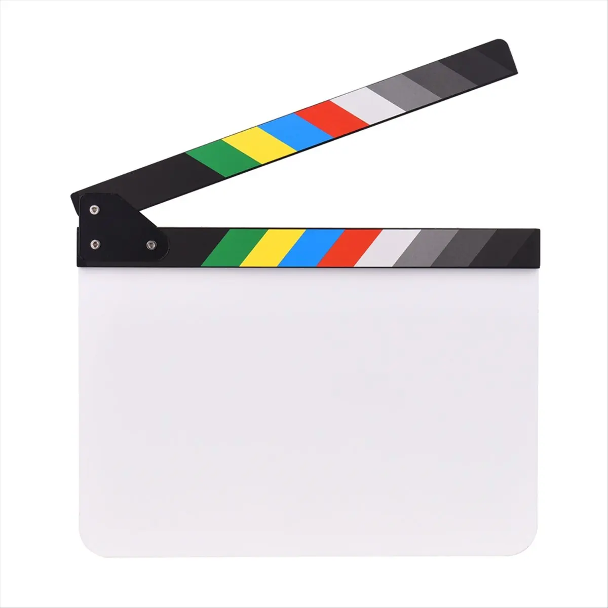N05R New Film Clapboard Directors Clapper Board Slate Cut Action Scene Blank Clap Board Dry Erase 12 X 9in