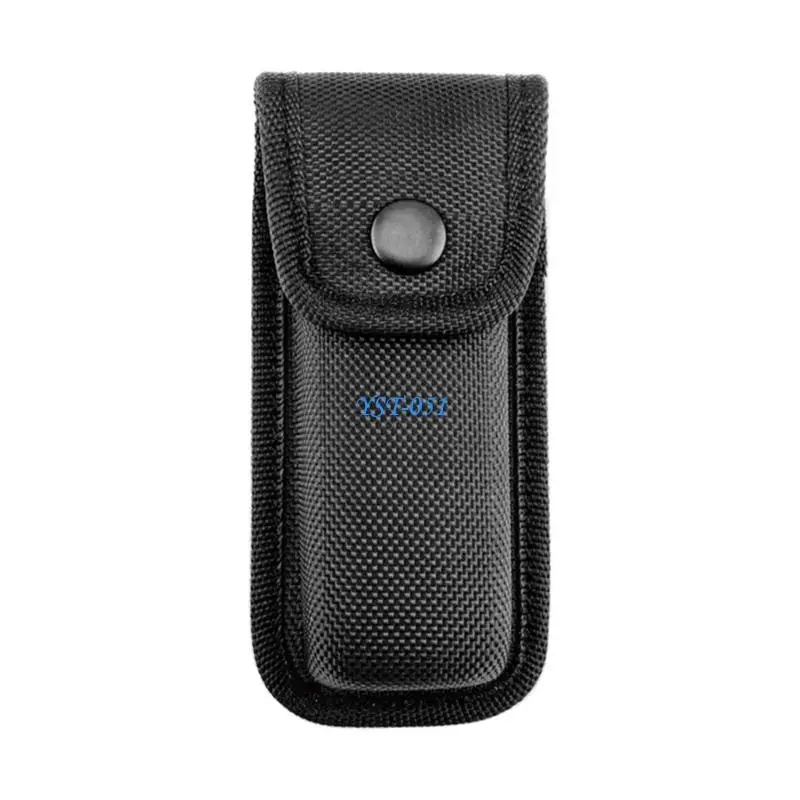 E15A Nylon Belt Carry with Flap Closure for Outdoor Hiking and Daily Use