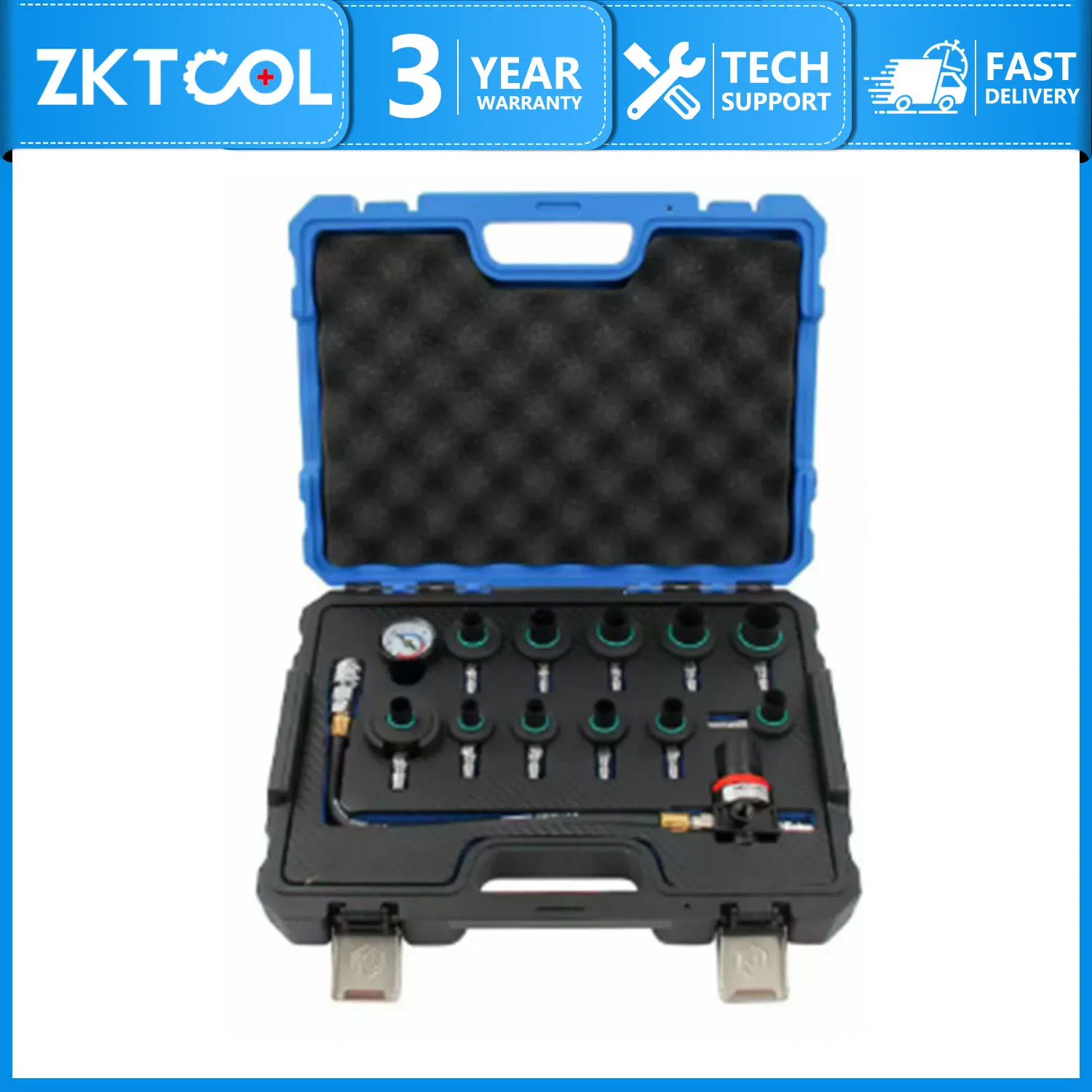 Shock Absorber Nitrogen Charging Tool Kit Suspension Pressure Gauge Tester Regulator Fit for Motorcycle Car ATV UTV