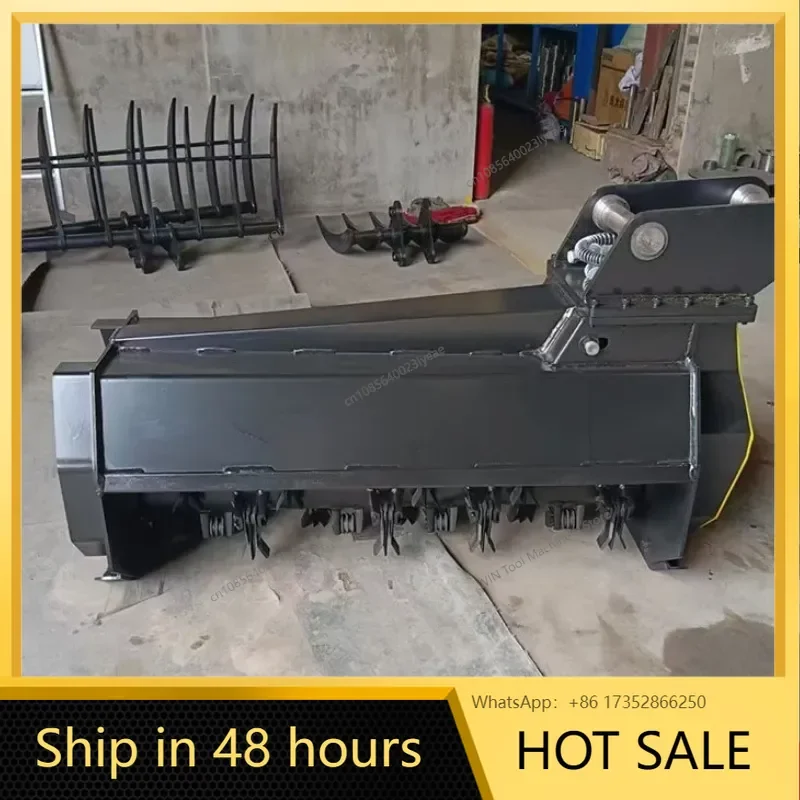 Edge Weed Clearing Grass Shredder, Hydraulic Excavator Lawn Mower, Lawn Mower Suitable for Excavators