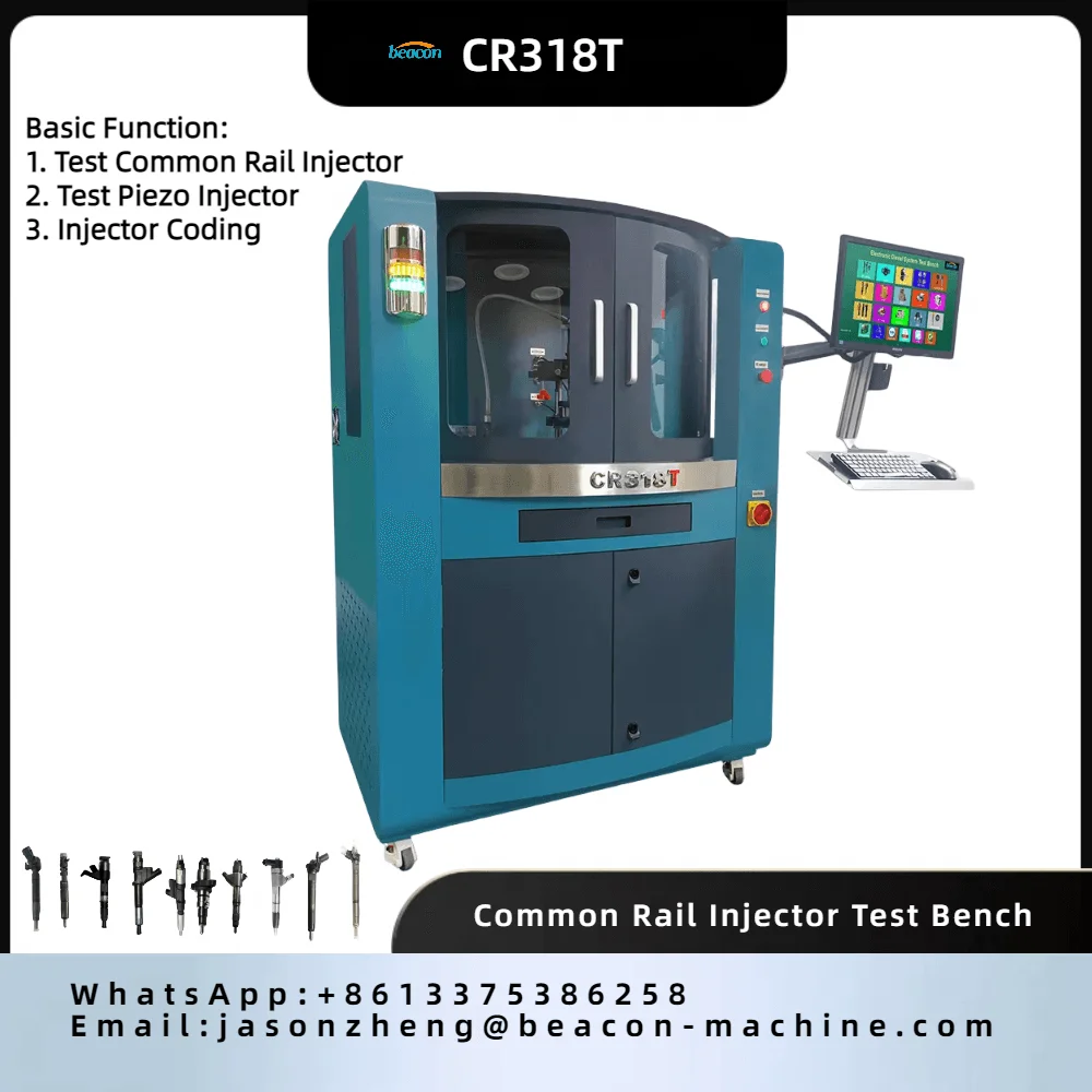 Special Offer High Pressure Test Bench Common Rail Diesel Injector Test Machine For All Brand Injector CR318T