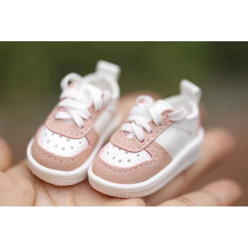 1/6 doll shoes accessories men and women doll yosd SD small shoes casual sports running shoes  accessories  1 pair