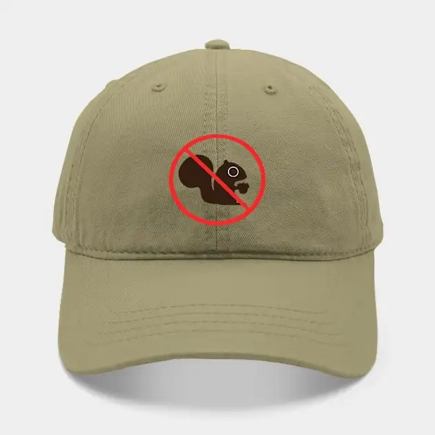 No Squirrels Hat For Women Men Hip Hop Cap Street Baseball Hat New Fashion Hat