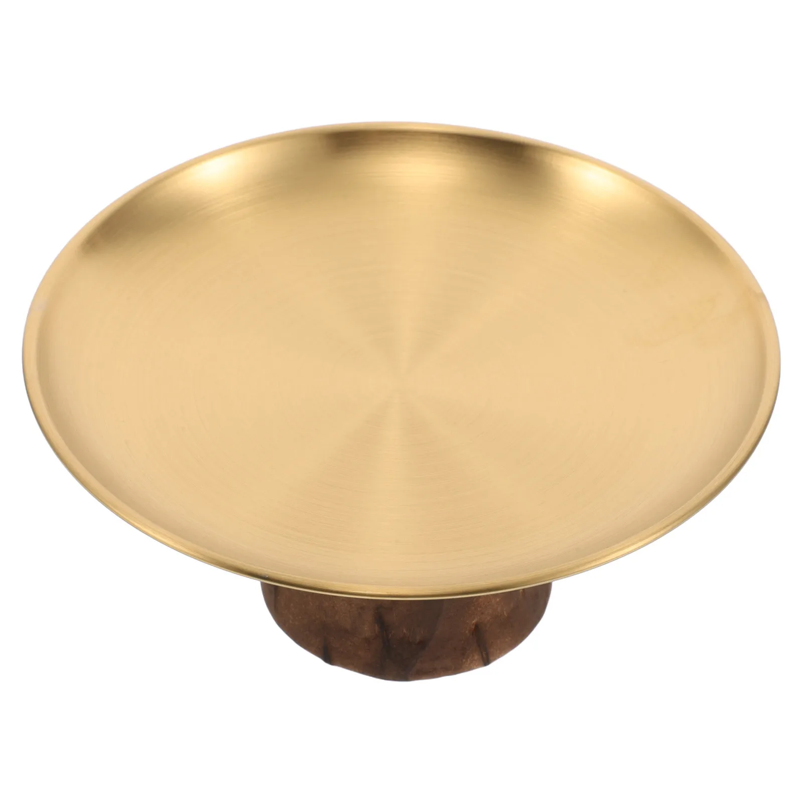 

Поднос на высоких ножках во французском стиле из нержавеющей стали для гостиной, конфеты, десерт, закуски, журнальный столик, винтажное сервировочное блюдо