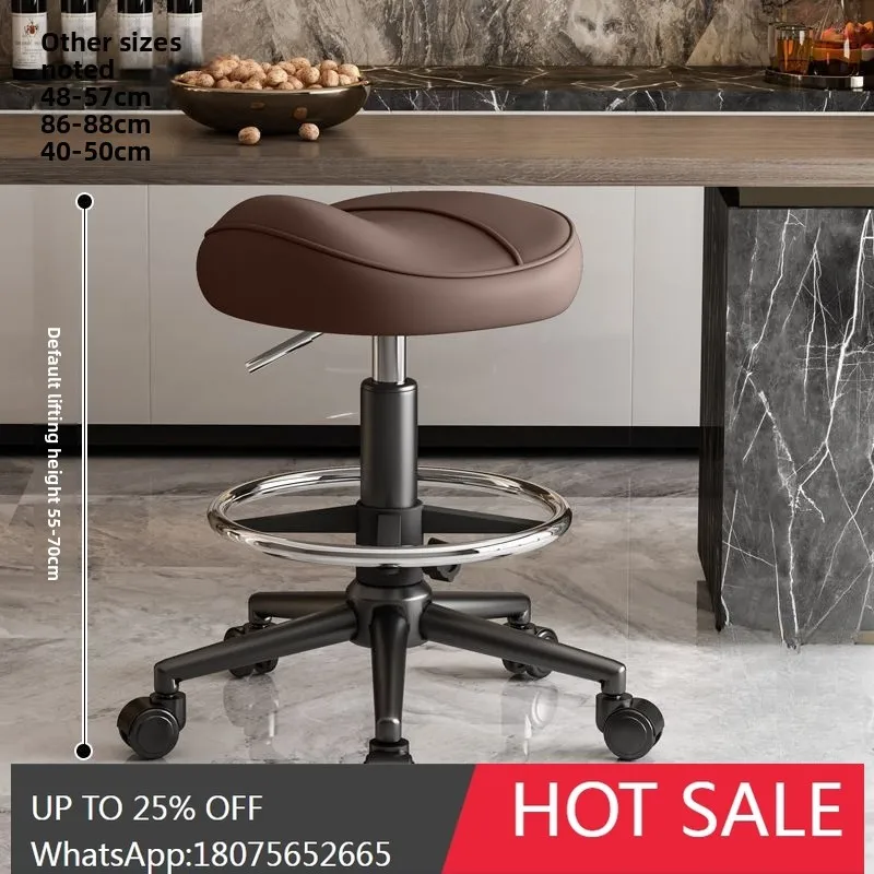 

MJY Adjustable Rotating Front Desk Cashier Nail Technician Barber Backrest Chair Simple