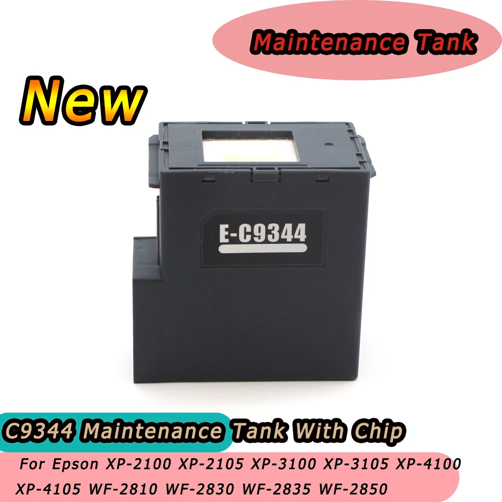 

C9344 Maintenance Tank With Chip For Epson XP-2100 XP-2105 XP-3100 XP-3105 XP-4100 XP-4105 WF-2810 WF-2830 WF-2835 WF-2850