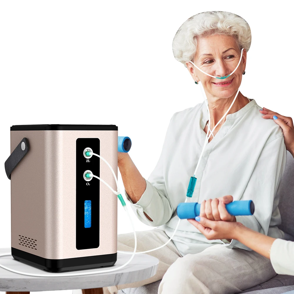 

New Arrival Portable 450ml Hydrogen Inhalation Machine H2 Rich Water Electrolysis Healthcare Supply Gift