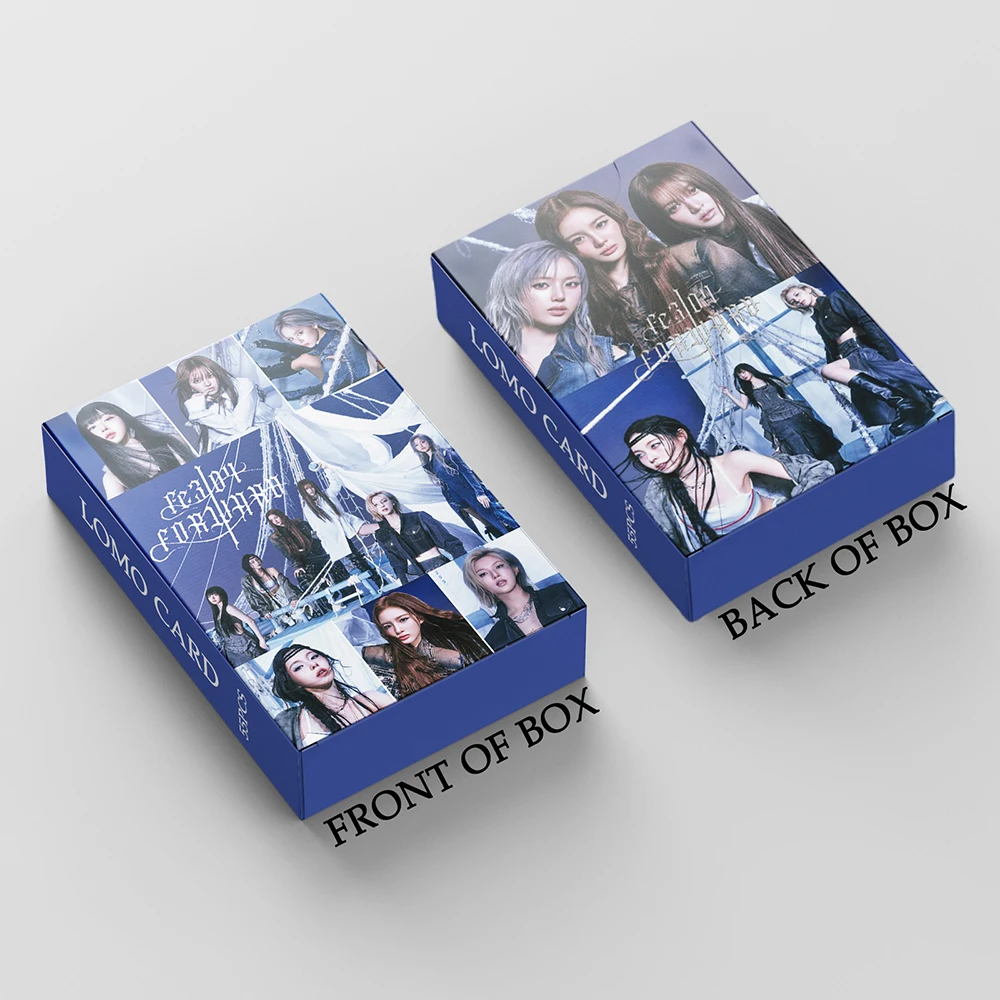 55pcs/set Kpop NMIXX MIXXPEDIA:PICK LA AD MARE Photocards Album Lomo Cards NMIXX Photo Cards LILY HAEWON Kpop Girls Fans Gift