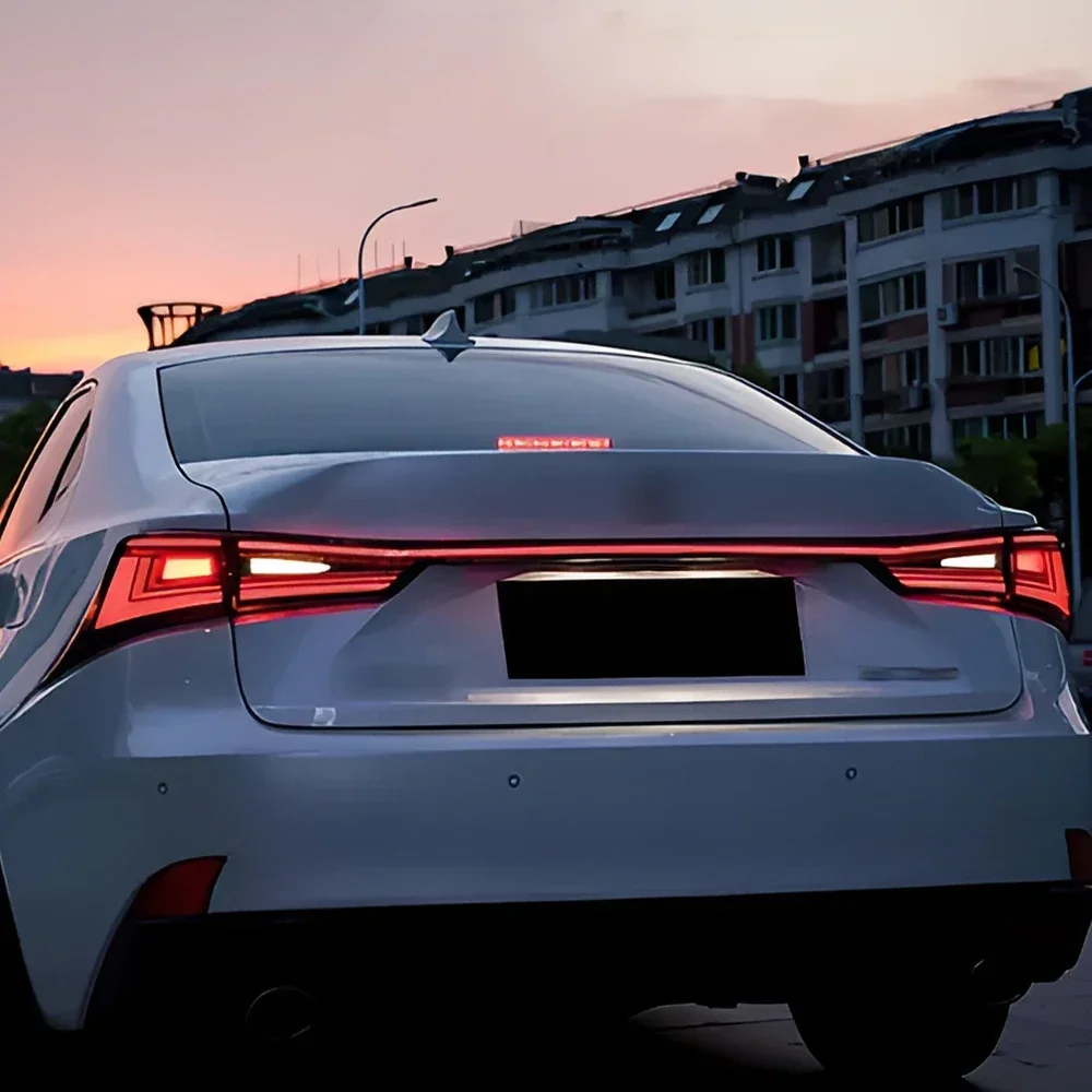 

Auto Rear Back Lam Assembly For Lexus IS250 IS300H IS350 IS350C 2013-2020 Car Upgrade LED Dynamic Through Taillight Accessories