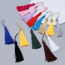 10pcs Screw Ball Tassel For Crafts Polyester Silk Tassel Fringe Crafts Jewelry DIY Sewing Clothing Pendant Decor Accessories