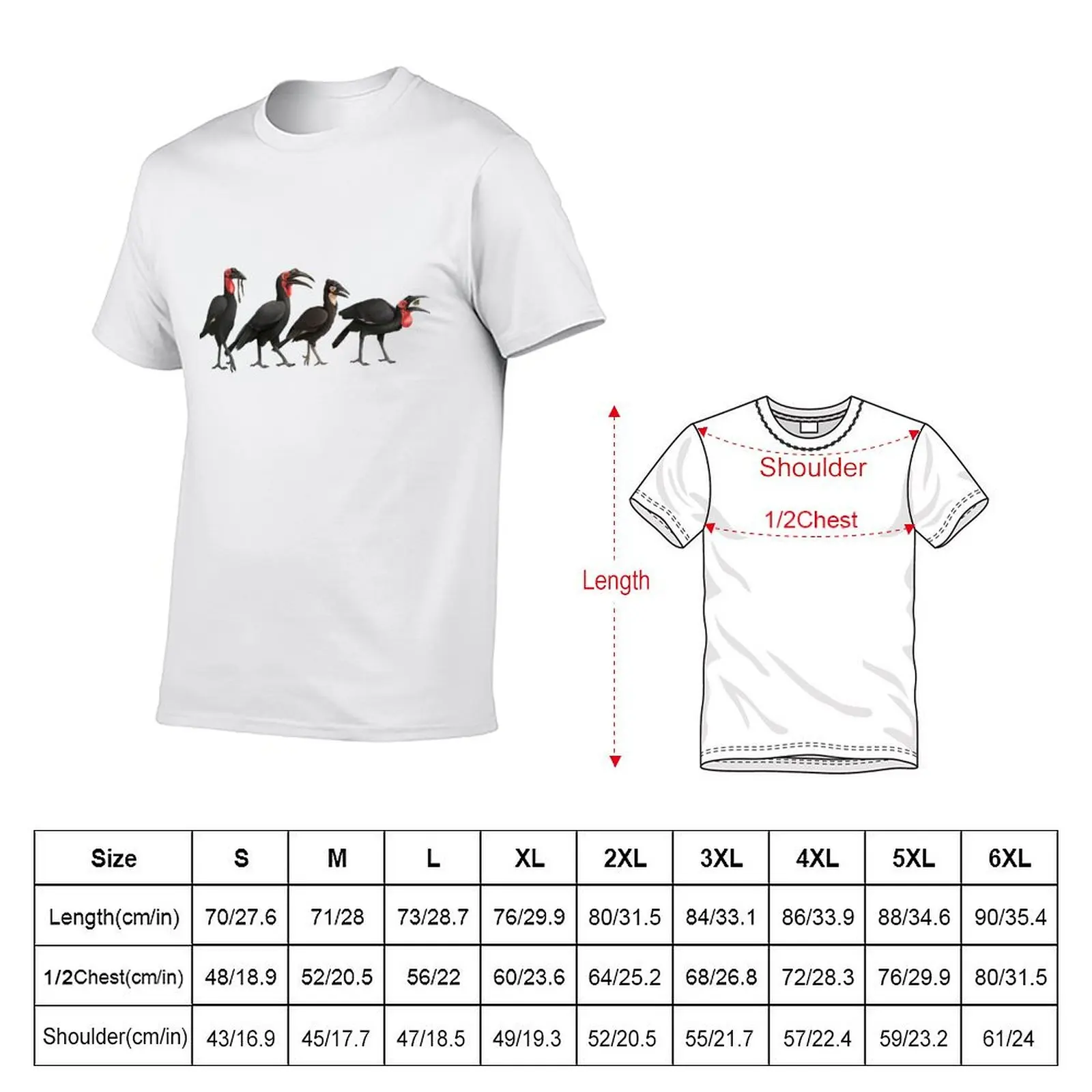 Southern Ground Hornbills T-Shirt mens graphic t shirts man t shirt heavy cotton T-Shirt