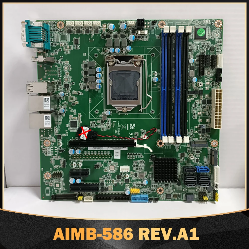 

For Advantech Industrial Computer Motherboard Supports 8/9 Generation Processors AIMB-586 REV.A1 AIMB-586QG2-00A1E