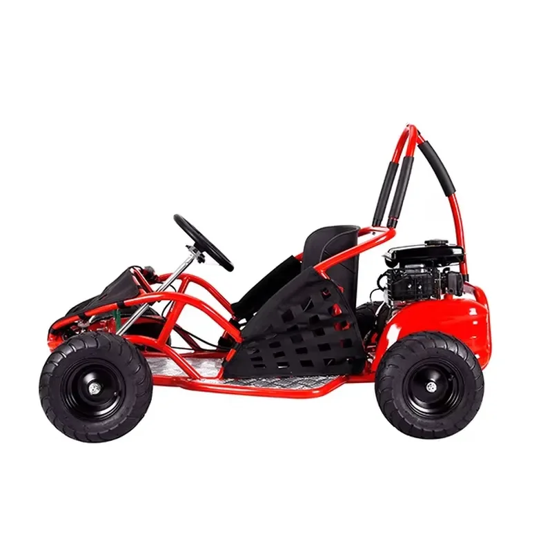 1000W Electric Go Kart for Kids Mini Racing Car Safe Outdoor Toy Vehicle Children Ride on Drift Cart with Seat Battery