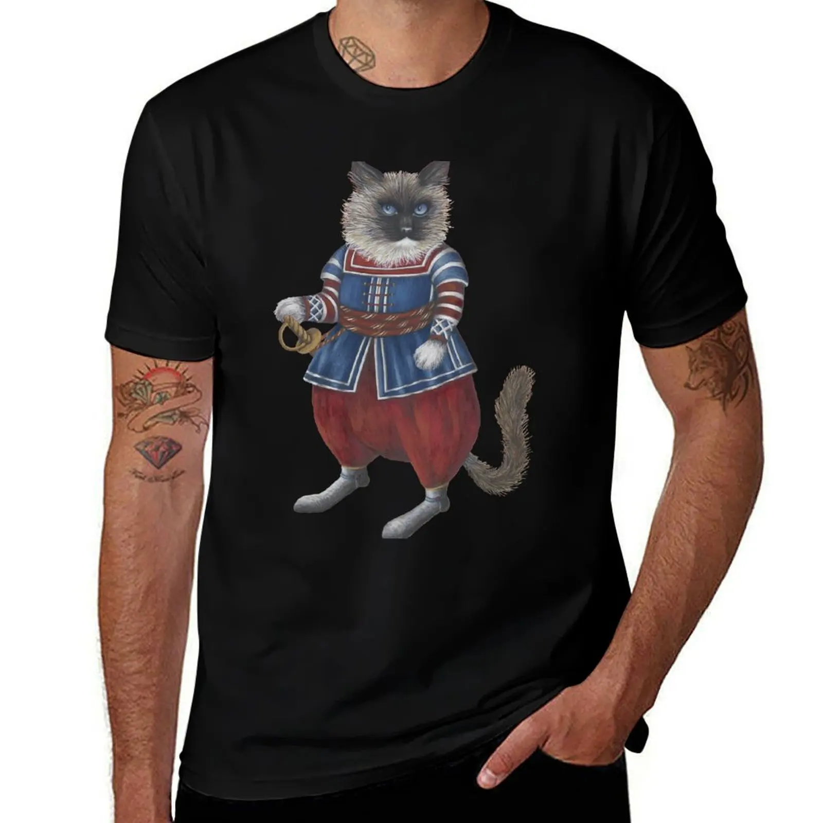 Mooshi T-Shirt Basic Solid Tee for Daily Use T-Shirt