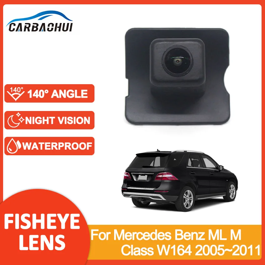 

140° HD 1080P Car Rear View Camera Night Vision Reverse Reversing Accessories For Mercedes Benz ML M Class W164 2005~2010 2011