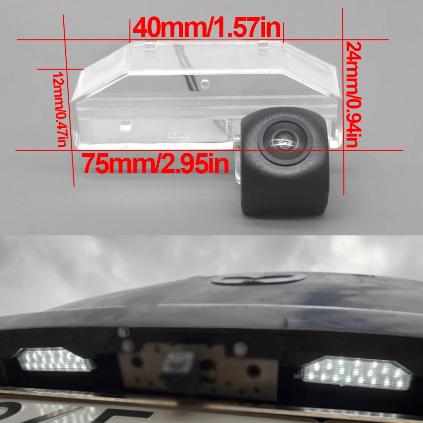 AHD 1280*720P Vehicle Rear View Camera For Mazda CX-9 RX-8 Mazda6 6 Atenza GH 2002~2013 2014 2015 2016 2017 Car Parking Monitor