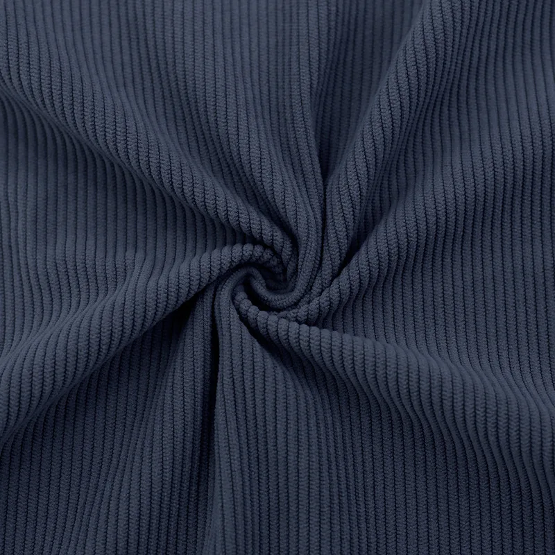 Frühling und Herbst Europäisches Herren-Outdoor-Casual-Sport-Sweatshirt mit Knopfleiste und Stehkragen aus lockerem Cord mit Farbblockmuster – Detail 11