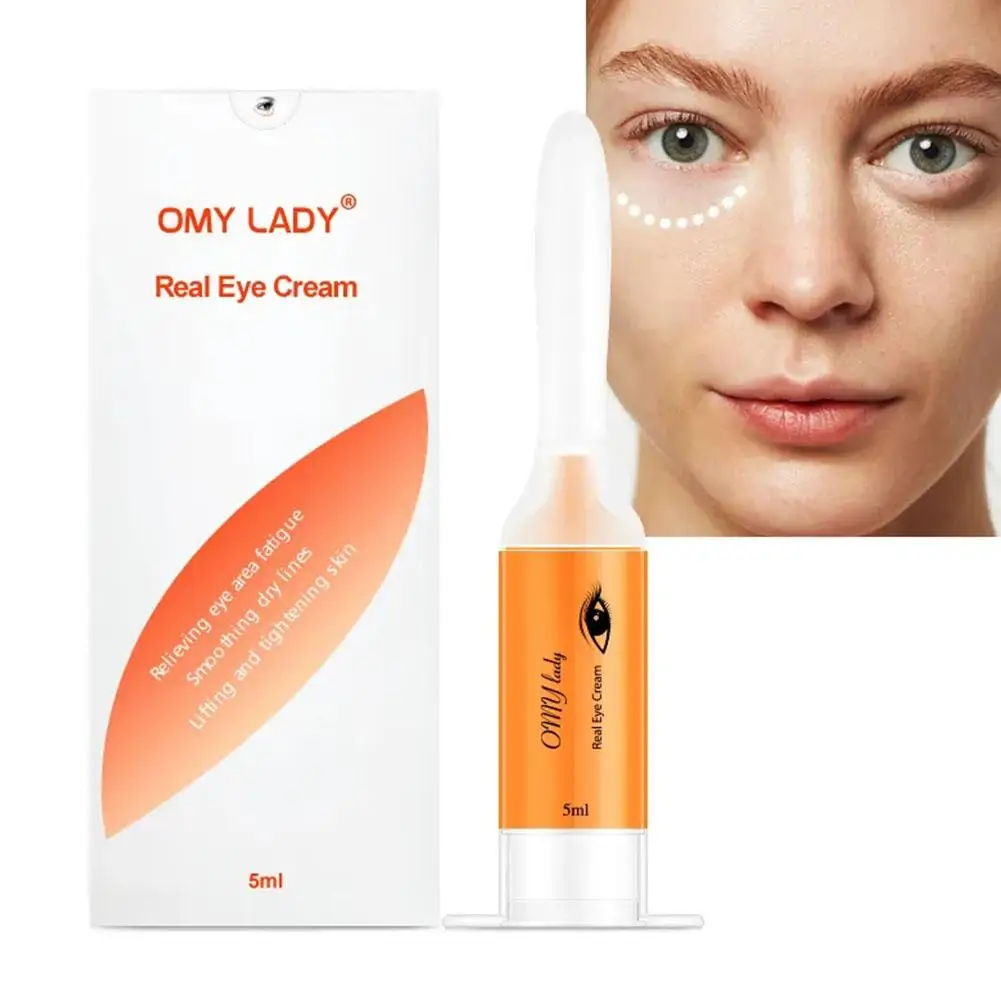 OMY LADY Eye Cream Anti Wrinkle Age Instant Remove Circles Anti Dark Under Care Firming 5ml Eyebags Eye Puffiness E5L8