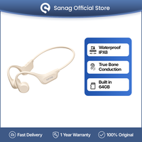 Sanag B60S Pro Bone Conduction Earphone Bluetooth 5.3 64GB Wireless Open Headset IPX8 Swim Waterproof Headphones with Microphone